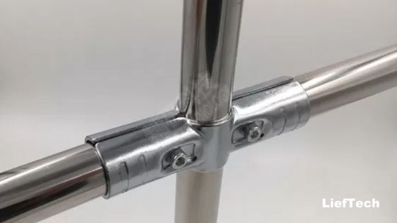 Structure modulaire raccords pour tuyaux de déchets de chrome pour rack de stockage