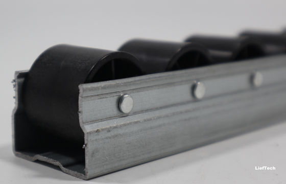 Tracé à rouleaux en alliage d'aluminium Placon Rouleau de nylon à haute résistance