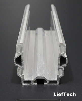 6063 T5 Profiles d'extrusion en aluminium OD 28 mm 60x55 Pipe en aluminium à faible résistance