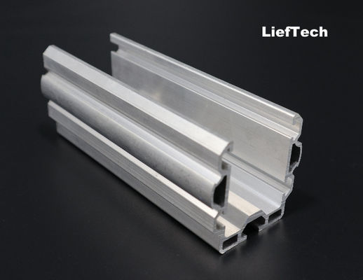 6063 T5 Profiles d'extrusion en aluminium OD 28 mm 60x55 Pipe en aluminium à faible résistance