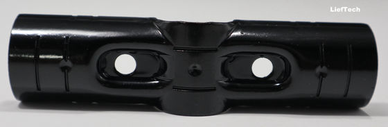 Pipe en acier enduit en PE pour étagères de stockage WJ-4