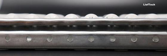 Rouleaux en acier placon largeur de rainure 60 mm Type standard avec petite roue