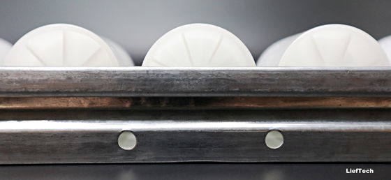 étagères à débit de rouleaux en acier de type 40