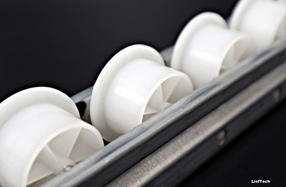 étagères à débit de rouleaux en acier de type 40