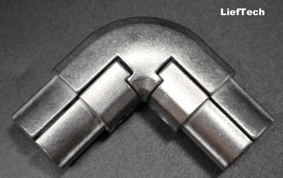 Connecteurs pour tuyaux en aluminium argenté Connecteur interne pour coins en aluminium