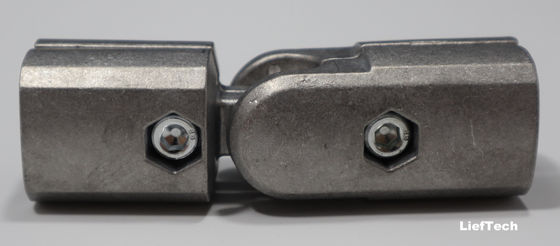 Connecteurs de tuyaux en aluminium communs à rotation externe à 180 degrés