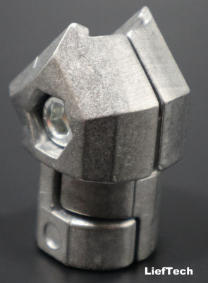 en aluminium 45 degrés Pipe joint fixation cadre industriel 0,052kg / pièces