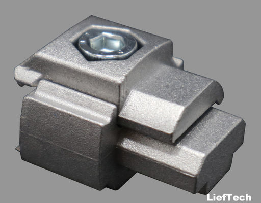 6063 T5 alliage d'aluminium Pipe métallique T Joint Facile à assembler Matériau recyclable
