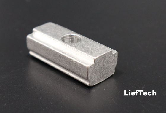 Profil de tuyau en aluminium connecteur coulissant poids léger taille standard internationale