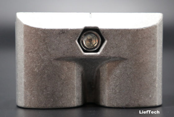 Surface anodisée parallèle et droite de l'articulation externe des tuyaux en aluminium