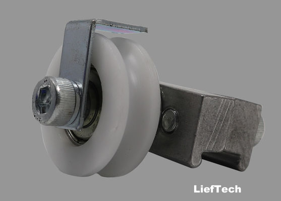 Rouleaux de roue à vis à connexion U à rainure avec joint en aluminium mobile