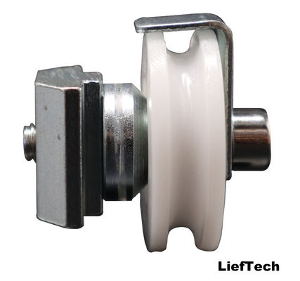 Coulée sous pression en aluminium U Groove Pipe Wheels T Slot Profile avec glisser