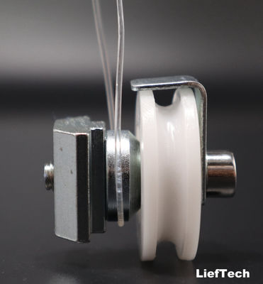 Coulée sous pression en aluminium U Groove Pipe Wheels T Slot Profile avec glisser