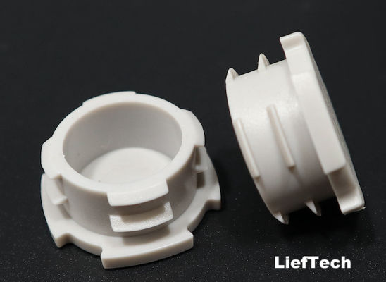 Décoratif et de protection Tubes en aluminium Caps de bout en plastique Anodisé