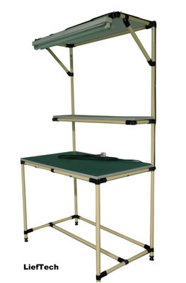 Taille personnalisée du banc de travail de tuyauterie de l'alliage d'aluminium