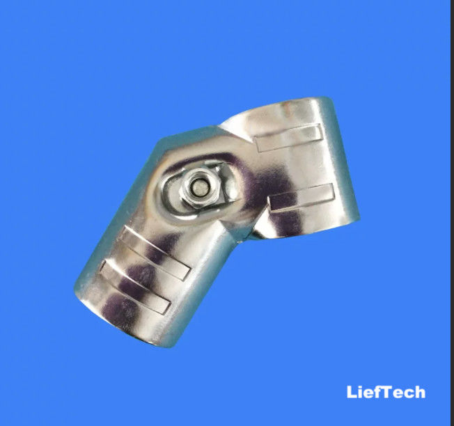 Résistance à la corrosion de 40 degrés pour les tuyaux métalliques chrome fixés de 28 mm