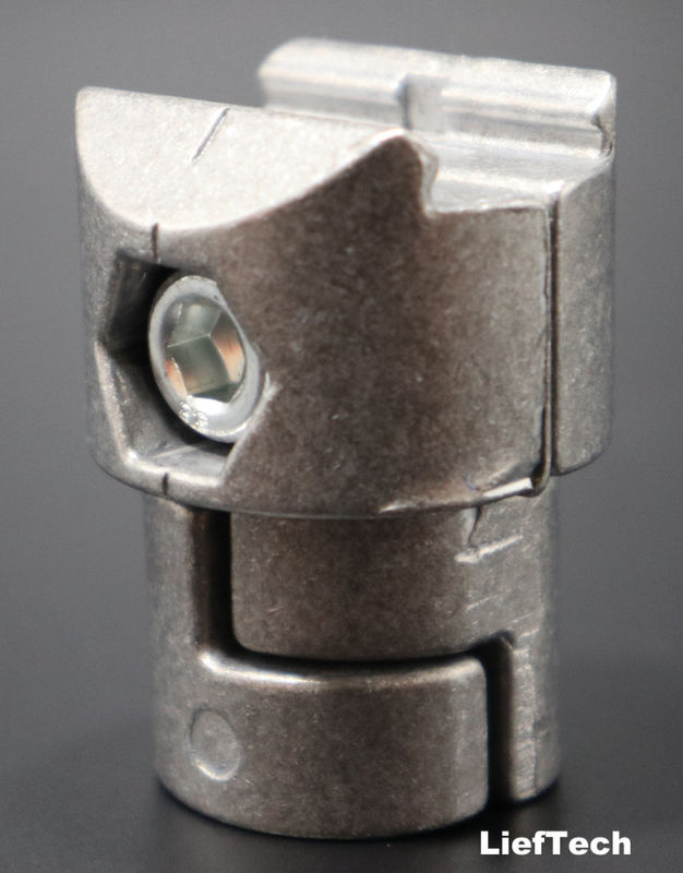 Connecteurs de tuyaux en alliage d'aluminium joints internes de type tube T en argent
